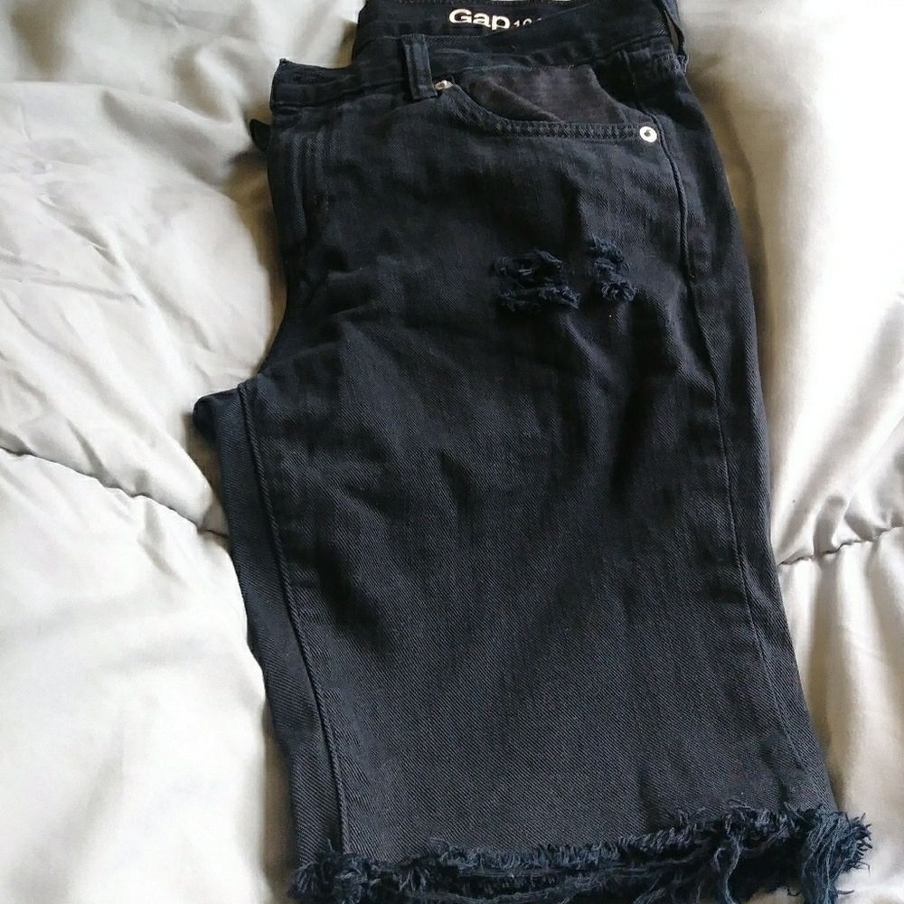 Denim shorts